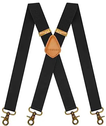 AYOSUSH Vintage Suspenders for Men