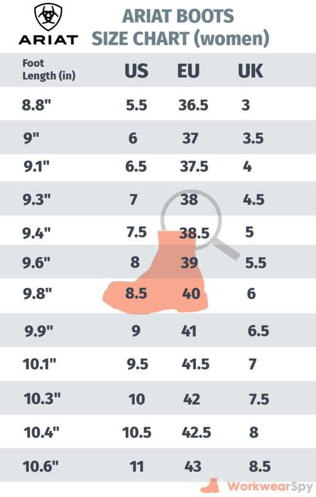 Do Ariat Boots Run Big? Ariat Sizing Guide (+ Size Chart)