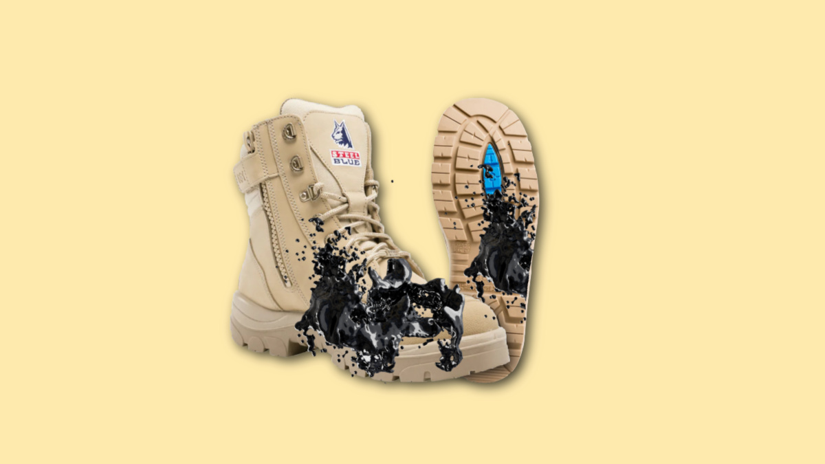 how to remove tar from boots