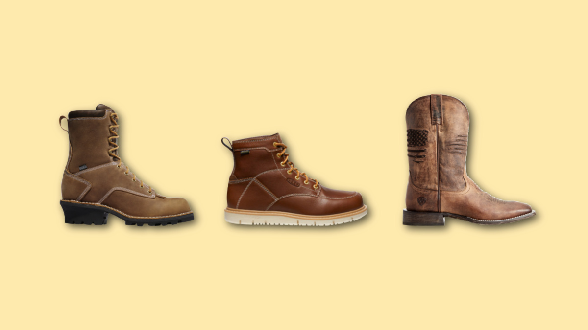 types of work boots